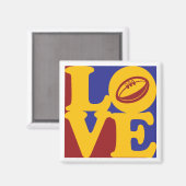 Rugby Love Magneet (Voorkant / Achterkant)