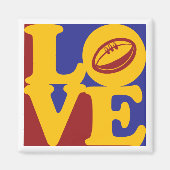 Rugby Love Magneet (Voorkant)