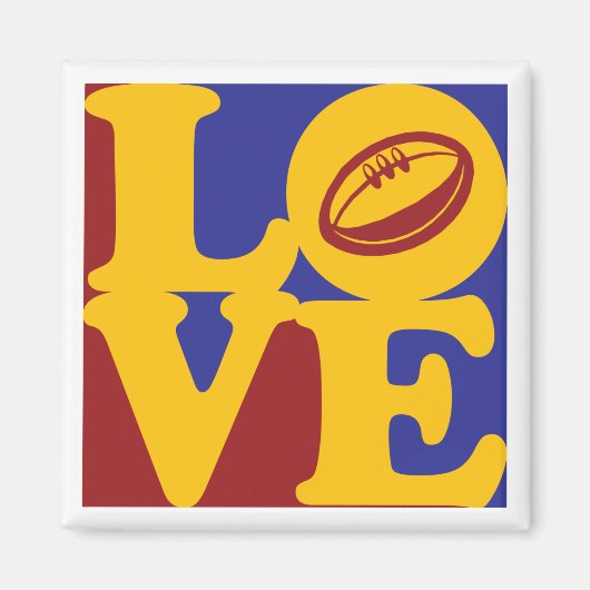 Rugby Love Magneet (Voorkant)