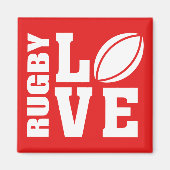 Rugby Love Magneet (Voorkant)