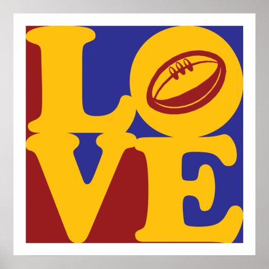Rugby Love Poster (Voorkant)