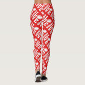 Rugby Love Print Leggings (Achterkant)
