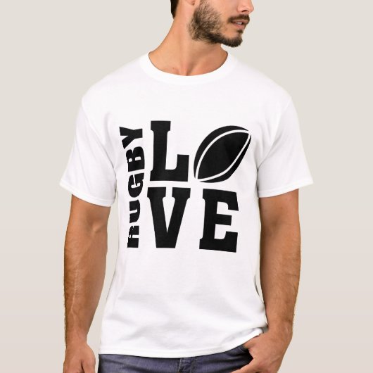 Rugby Love T-shirt (Voorkant)