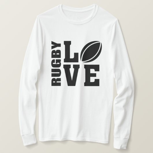 Rugby Love T-shirt (Design voorkant)