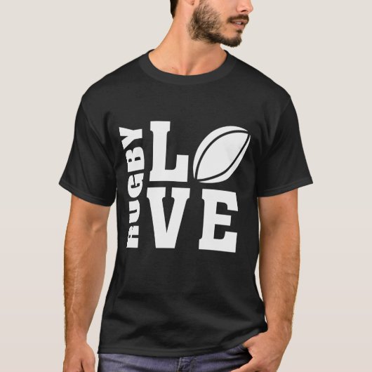 Rugby Love T-shirt (Voorkant)