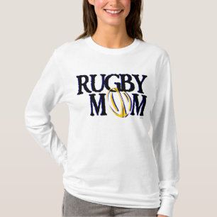 Rugby Mam (blauw en goud) T-shirt