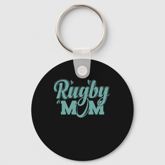 Rugby Mam Football Sport Spieler Fans Sleutelhanger (Voorkant)