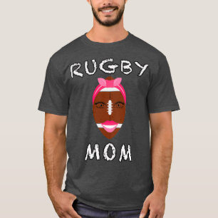 Rugby mam grappig design voor liefhebbers Rugby en T-shirt