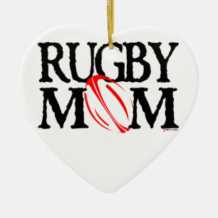 Rugby Mam - Ornament