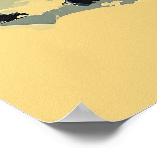 Rugby Maul Art Print (Hoek)