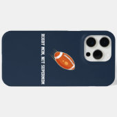 "Rugby Moeder, geen Supermama" RUGBY FAN Case-Mate iPhone Case (Achterkant (horizontaal))