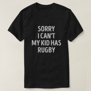 Rugby Moeder Papa Grappig Rugby Ouder T-shirt