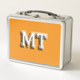 Rugby Monogram Oranje Terug Naar School