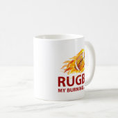 Rugby My Burning Love Coffee Mok (Voorkant rechts)