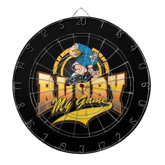 Rugby My Game Dartbord (Voorkant)