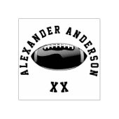 Rugby Naam en Rugnummer Personaliseer  Rubberstempel (Afrduk)