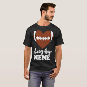 Rugby Nene Heart  Rugby Player Nene T-shirt (Voorkant volledig)