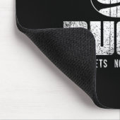 Rugby No Helmet No Pads Just Shirt - Funny Rugby Q Muismat (Hoek)