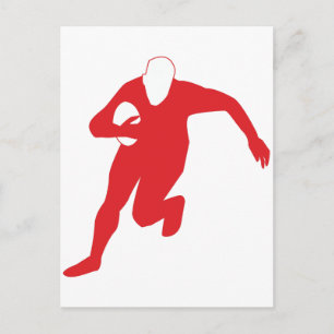 Rugby Player Briefkaart