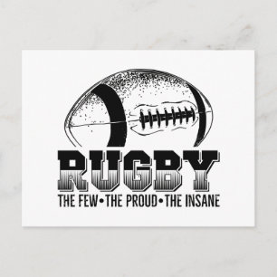 Rugby Player Coach Team Sports Giften Briefkaart