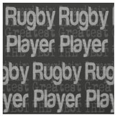 Rugby Player Extraordinaire Stof (Swatch)