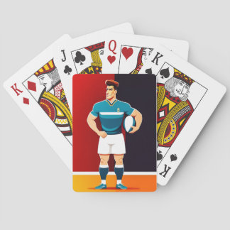Rugby Player - Playing Cards Pokerkaarten