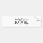 Rugby Players Rock Bumpersticker (Voorkant)