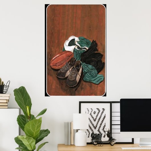  Rugby Poster (Thuiskantoor)