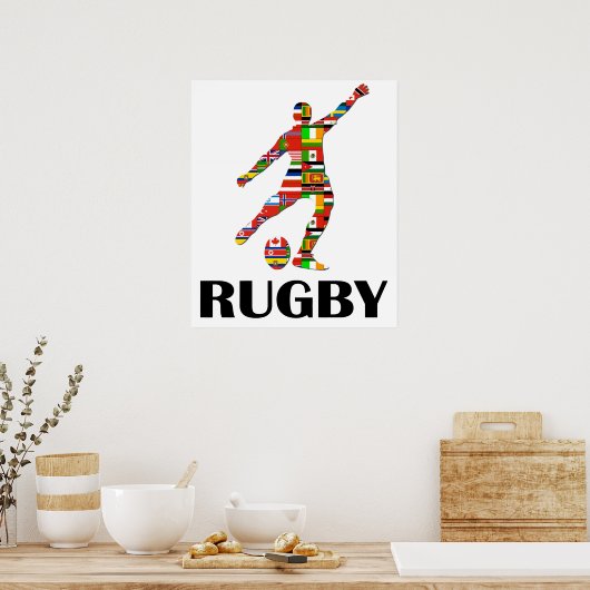 Rugby Poster (Keuken)