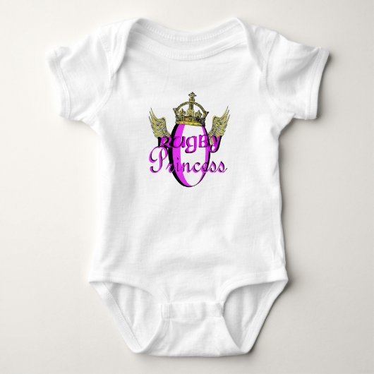 Rugby Prinses Romper (Voorkant)