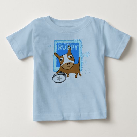Rugby Puppy T-shirt 2 (Voorkant)