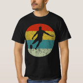 RUGBY retro silhouette 70s T-shirt (Voorkant)