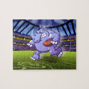 Rugby Rhinoceros Legpuzzel