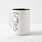 Rugby Scheidsrechters Two-Tone Mok (Voorkant links)