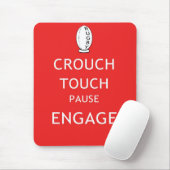 Rugby scrum instructies (oud) muismat (Met muis)