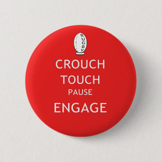 Rugby scrum instructies (oud) ronde button 5,7 cm