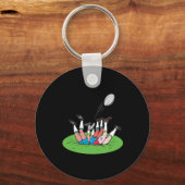 Rugby Scrum Sleutelhanger (Voorkant)