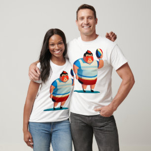 Rugby Speler - Unisex Rugby T-shirt