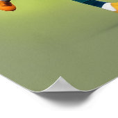 Rugby Spelers Art Print (Hoek)