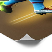 Rugby Spelers Art Print (Hoek)