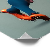 Rugby Spelers Art Print (Hoek)