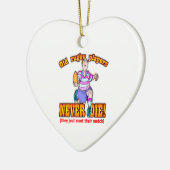 Rugby-spelers Keramisch Ornament (Links)