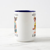 Rugby Spelers Two-Tone Mok (Center)