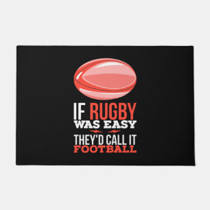 Rugby Sport Gift Deurmat