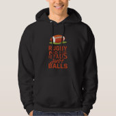Rugby Sport Gift Hoodie (Voorkant)