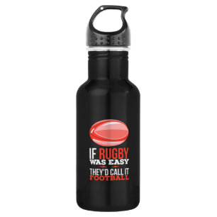 Rugby Sport Gift Waterfles