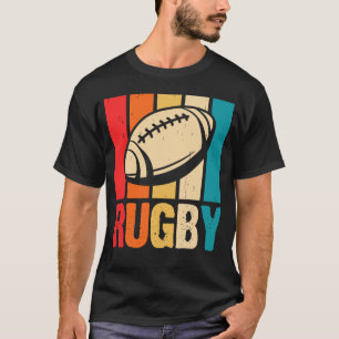 Rugby Sport Lover - Rugby Speler Team Coach Retro T-shirt