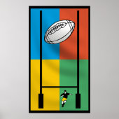 Rugby Sport Poster (Voorkant)
