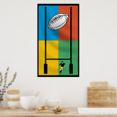 Rugby Sport Poster (Keuken)