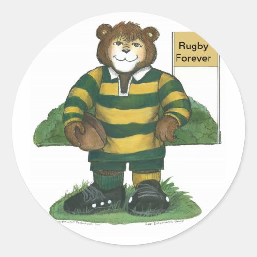 Rugby Sticker (Voorkant)